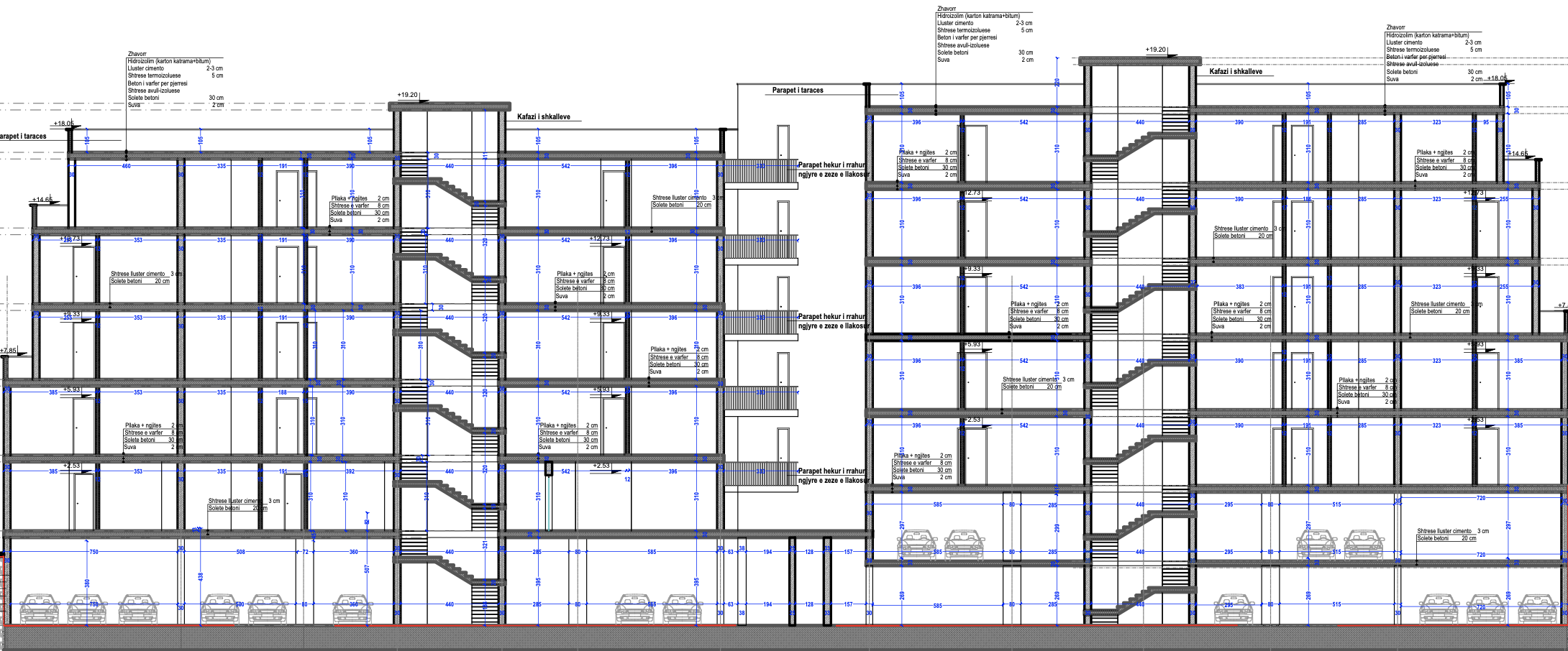 Himarë — Section Drawing