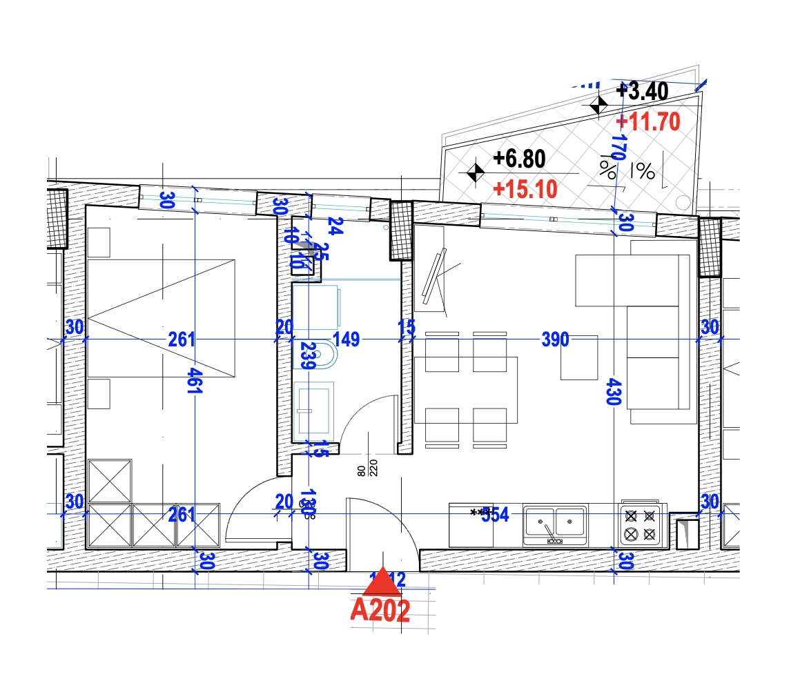 Himarë — Studio 48 m²