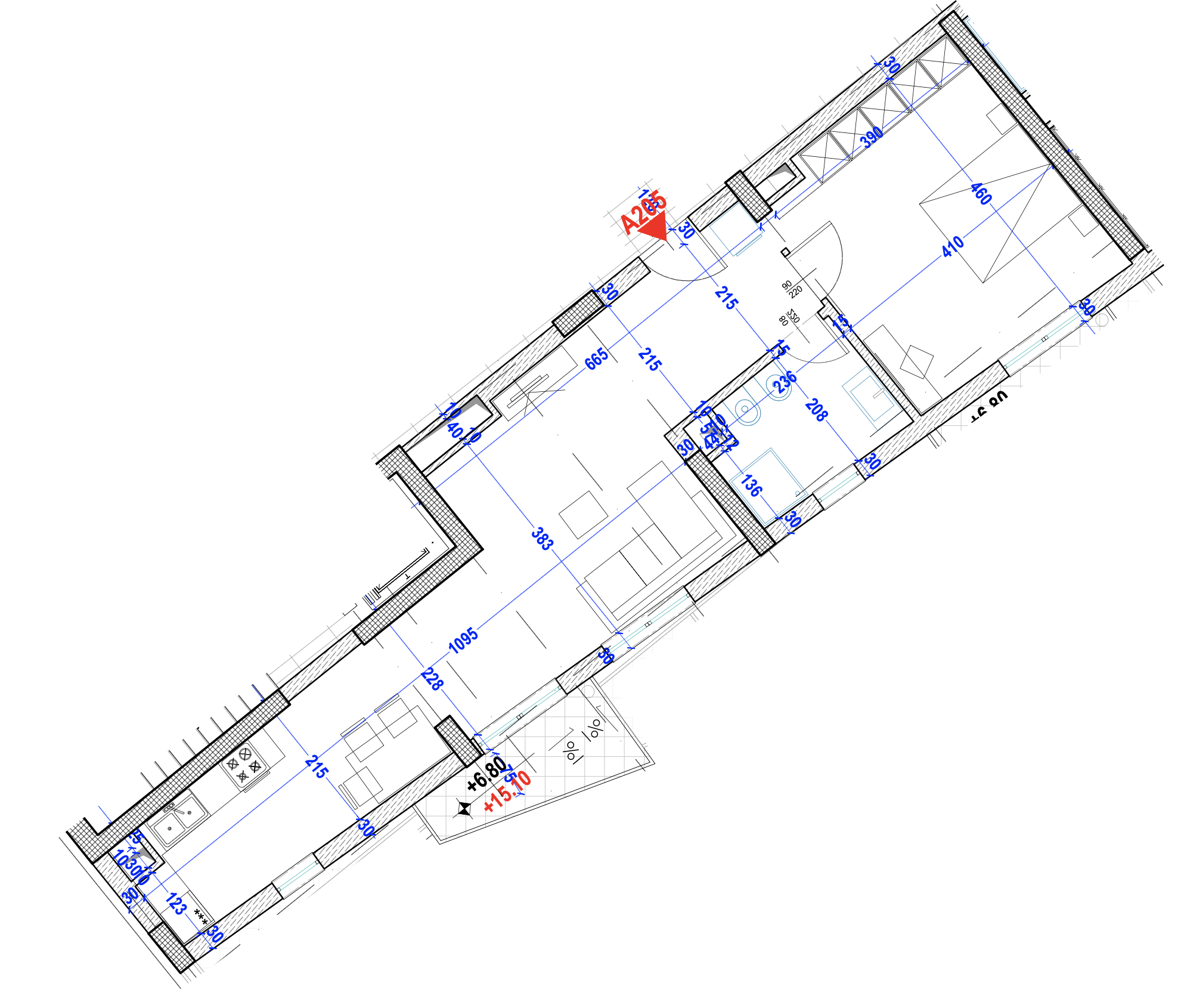 Himarë — 2+1 Apartment 85 m²