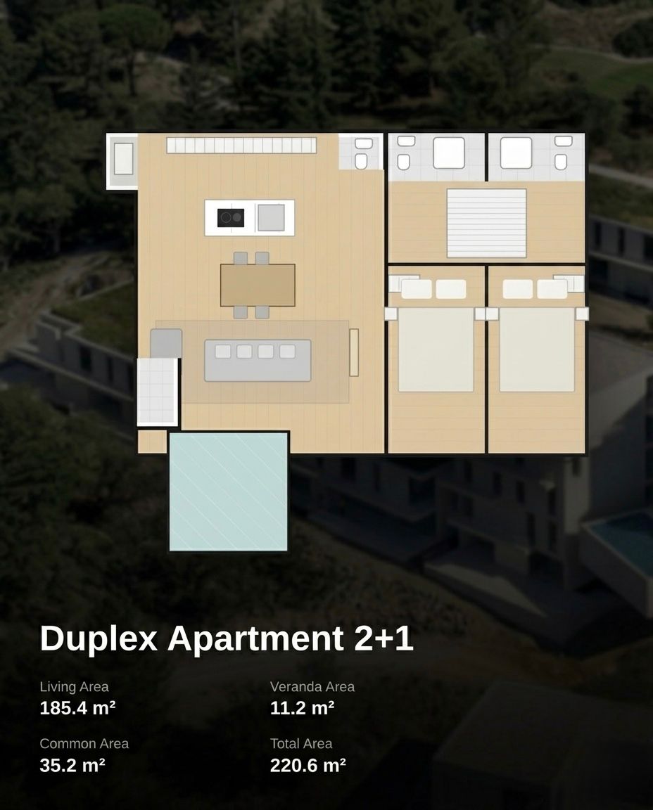 Apartment B105 — Floor Plan