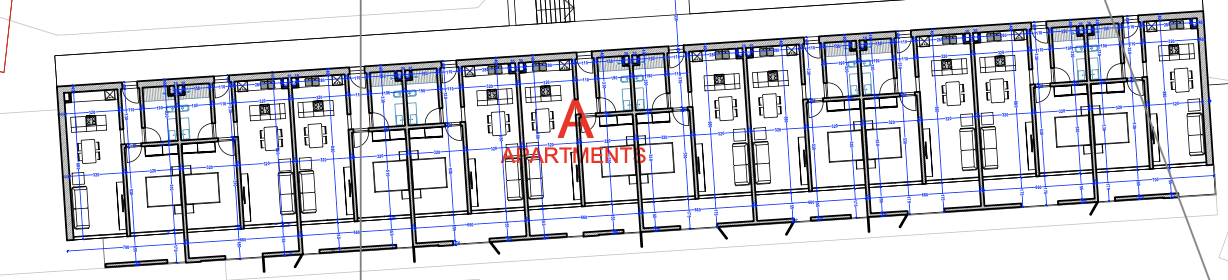 Tabor — Row Buildings Plan
